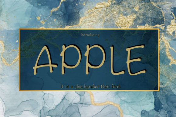 Apple Font: The Handwritten Typeface for Scroll-Stopping Marketing