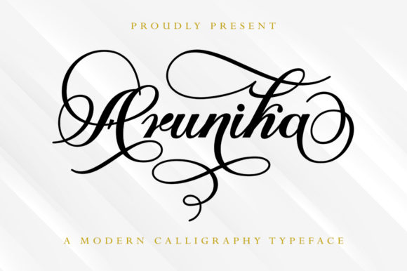 Arunika Font: Elevate Your Handmade Brand with Elegant Script