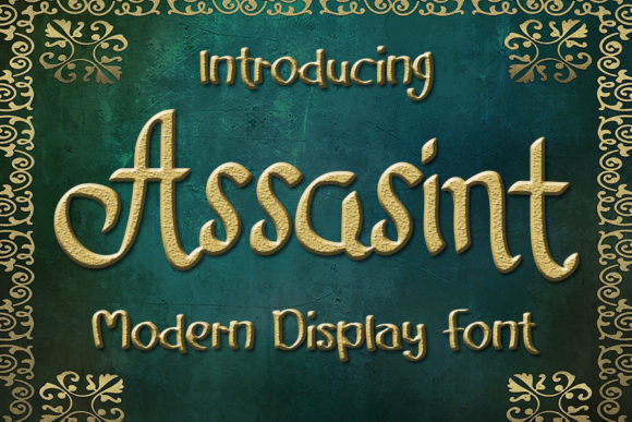 Assasint: A Delicate Handwritten Font for Editorial Design