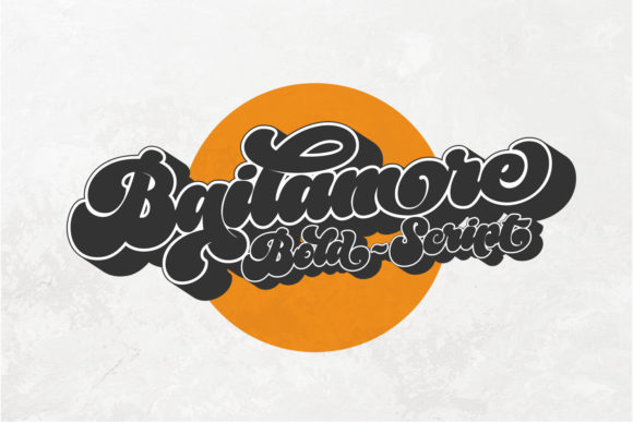 Bailamore Font: The Retro Handwritten Typeface for Bold Campaigns