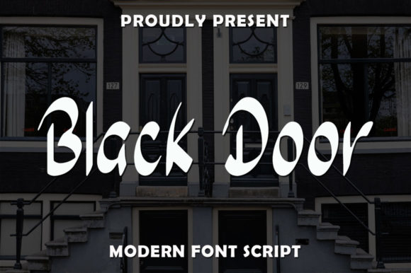 Black Door Font: A Modern Script for Web Design