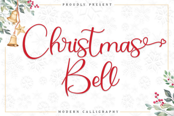 Christmas Bell: A Delicate Handwritten Font for Branding