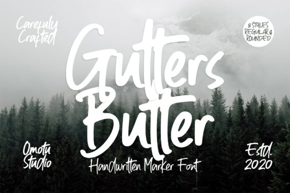Designing Bold Brands with the Gutters Butter Typeface