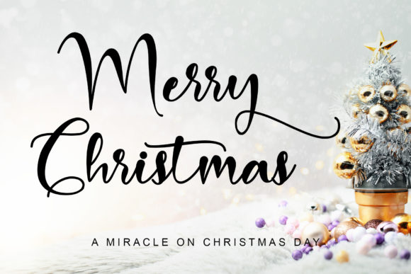 Designing Holiday Magic with the Merry Christmas Baby Font