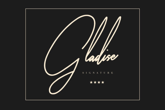 Gladise: The Script Font That Stops the Scroll