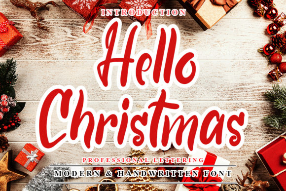 Hello Christmas: A Festive Handwritten Font for Web Design