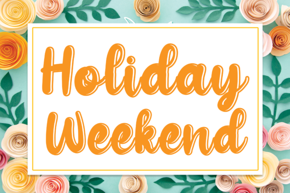 Holiday Weekend: The Perfect Handwritten Font for Crafters