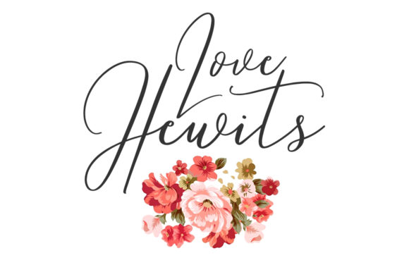 Love Hewits: A Dreamy Handwritten Font for Editorial Design