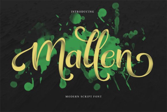 Mallen: The Handwritten Font That Stops the Scroll