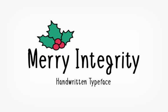 Merry Integrity: A Handwritten Font for Polished Branding