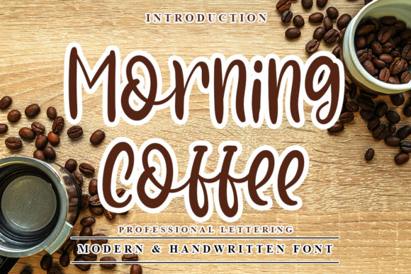 Morning Coffee Font: A Timeless Typeface for Small Business Branding