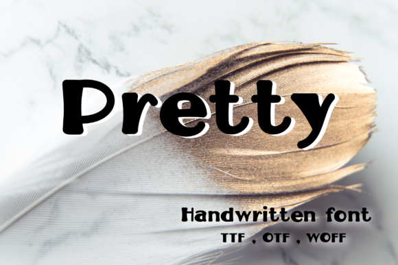 Pretty Font Review: A Handwritten Typeface for Modern Brands