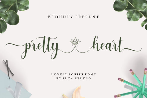 Pretty Heart Font Review: A Script Typeface for Social Campaigns