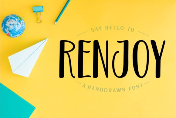 Renjoy Font Review: A Joyful Typeface for Social Campaigns