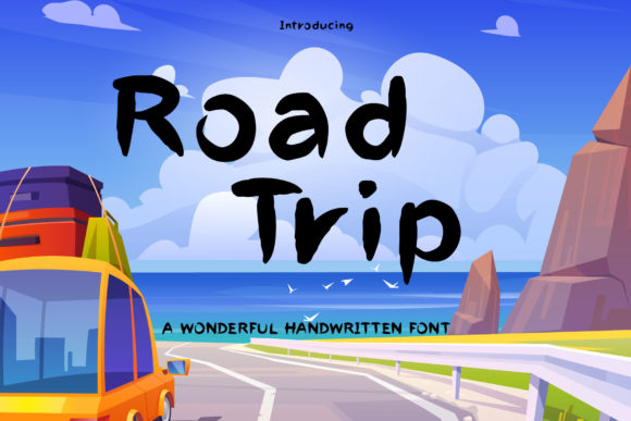 Road Trip: The Handwritten Font That Elevates Small Business Branding