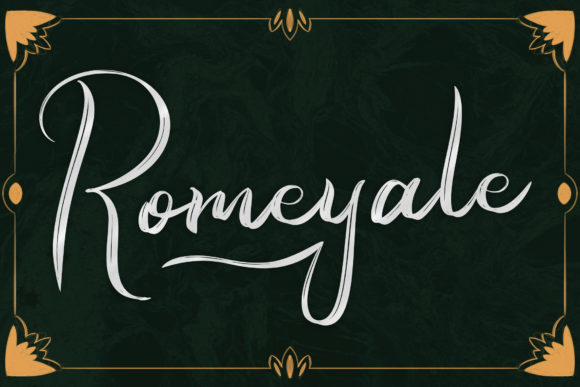 Romeyale: The Script Font That Elevates Campaign Visuals