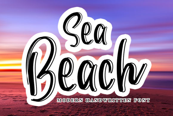 Sea Beach Font: A Handwritten Typeface for Authentic Branding