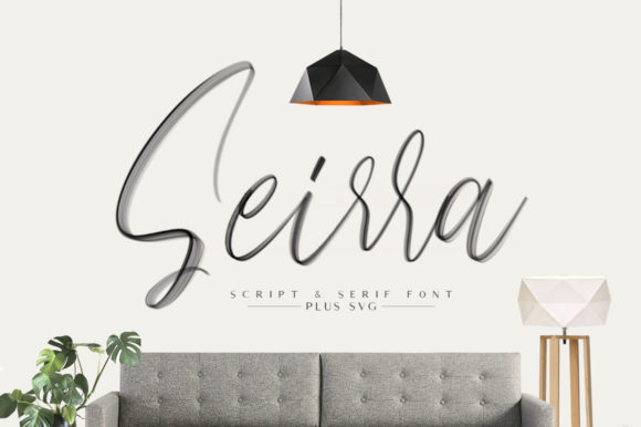 Seirra: The Handcrafted Typeface for Scroll-Stopping Designs