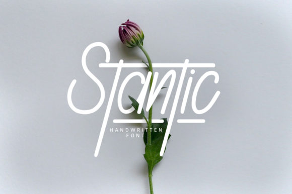 Stantic: A Handwritten Typeface for Modern Web Design