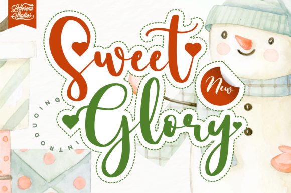 Sweet Glory: The Handwritten Font That Elevates Campaigns