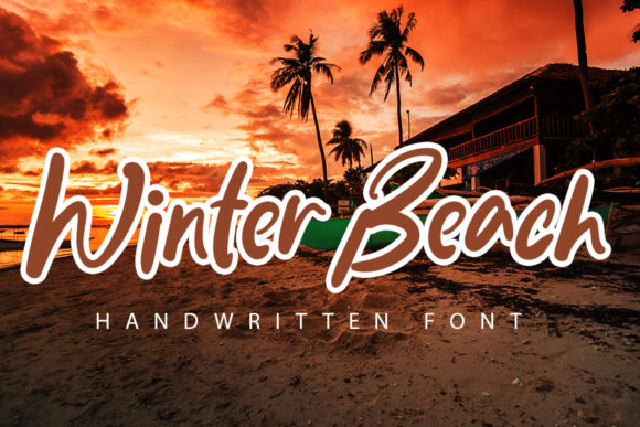 Winter Beach Font Review: A Natural Handwritten Typeface for Branding
